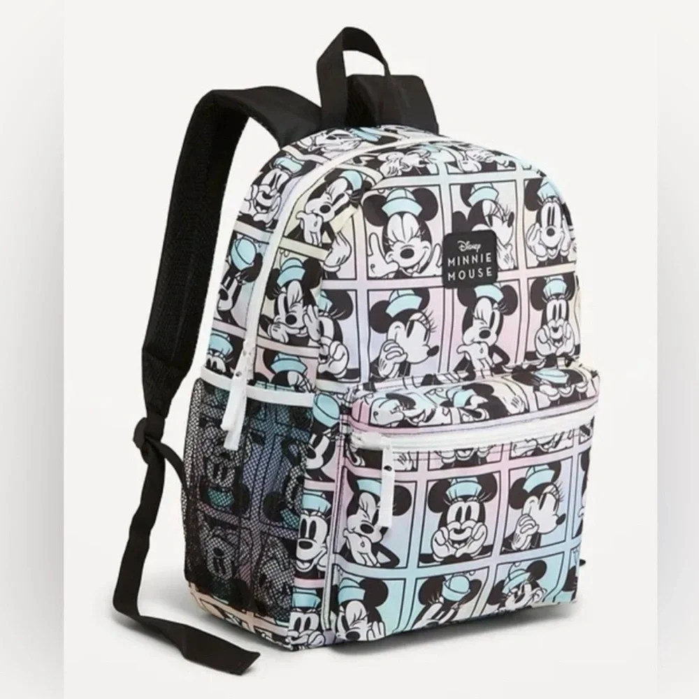 Disney Minnie Mouse Kids Backpack and Lunchbox set